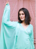 Incredible Cotton Mirror Readymade Designer Salwar Suit