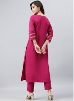 Incredible Plain Ceremonial Trendy Salwar Suit