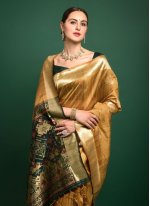 Intriguing Weaving Patola Silk  Classic Saree