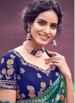 Invigorating Banarasi Silk Bollywood Saree