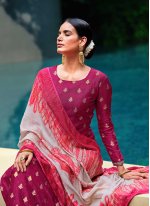 Irresistible Silk Embroidered Palazzo Salwar Suit