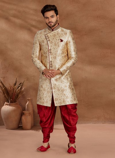 Jacquard indo 2025 western sherwani