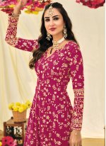 Latest Rani Designer Floor Length Salwar Suit