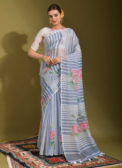 Buy Green Sarees for Women by Peachmode Online | Ajio.com