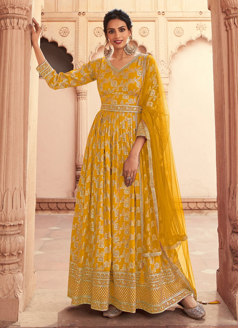 Latest anarkali hot sale churidar