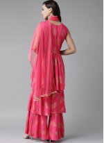 Lively Rayon Pink Designer Salwar Kameez