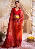 Lively Woven Wedding Classic Saree