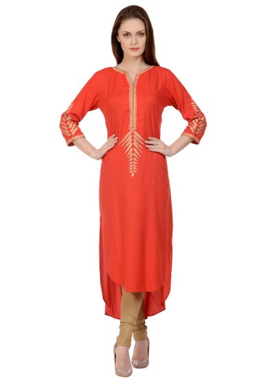 Lovable Rayon Party Party Wear Kurti