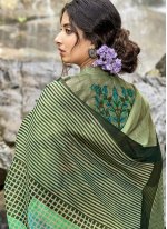 Lovely Cotton Multi Colour Printed Printed Saree