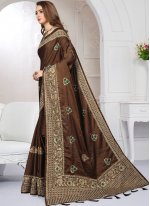 Lovely Embroidered Classic Saree