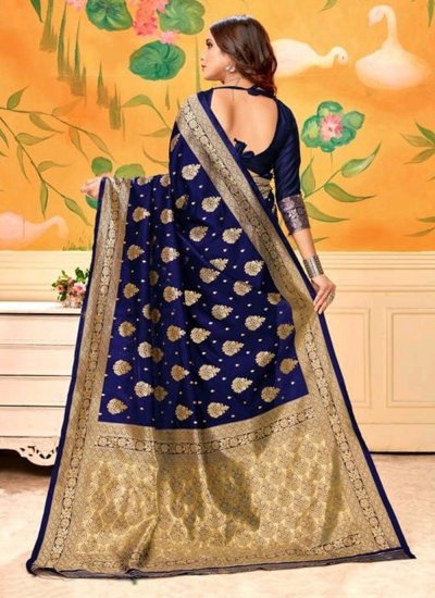 Lovely Weaving Party Trendy Saree