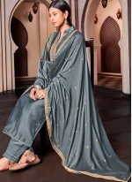 Magnetic Designer Palazzo Suit For Festival