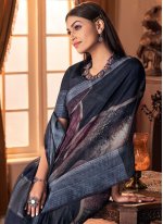 Magnificent Printed Multi Colour Traditional Designer Saree