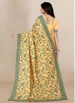 Majestic Embroidered Silk Classic Saree