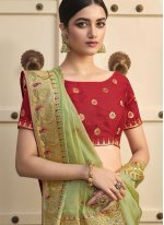 Majesty Embroidered Party Classic Saree