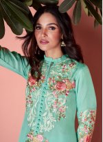 Majesty Silk Embroidered Readymade Salwar Kameez