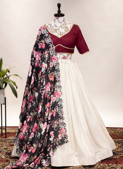 Buy Maroon White Ethnic Wear Sets for Girls by Hauppers Nothing But The  Best Online | Ajio.com
