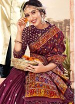Marvelous Banarasi Silk Reception Classic Saree