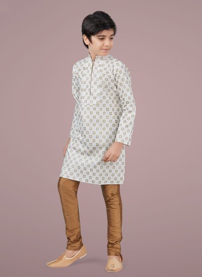Marvelous Cotton Silk Kurta Pyjama