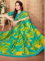 Marvelous Multi Colour Festival Printed Saree