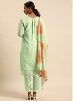 Masterly Sea Green Embroidered Designer Salwar Suit