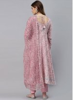 Mauve  Color Readymade Salwar Suit