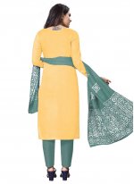 Mesmeric Cotton Printed Trendy Salwar Suit