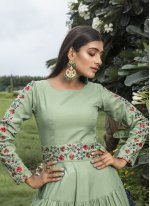 Mesmeric Green {occasion} Designer Gown