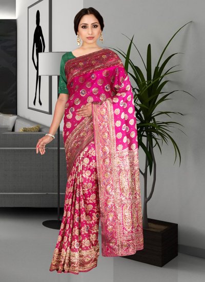 Miraculous Kanjivaram Silk Contemporary Saree