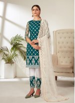 Miraculous Rama Embroidered Pant Style Suit