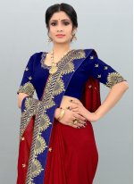 Miraculous Zari Vichitra Silk Casual Saree
