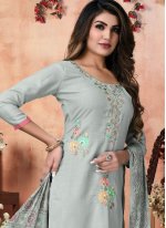 Modern Cotton Embroidered Trendy Salwar Suit