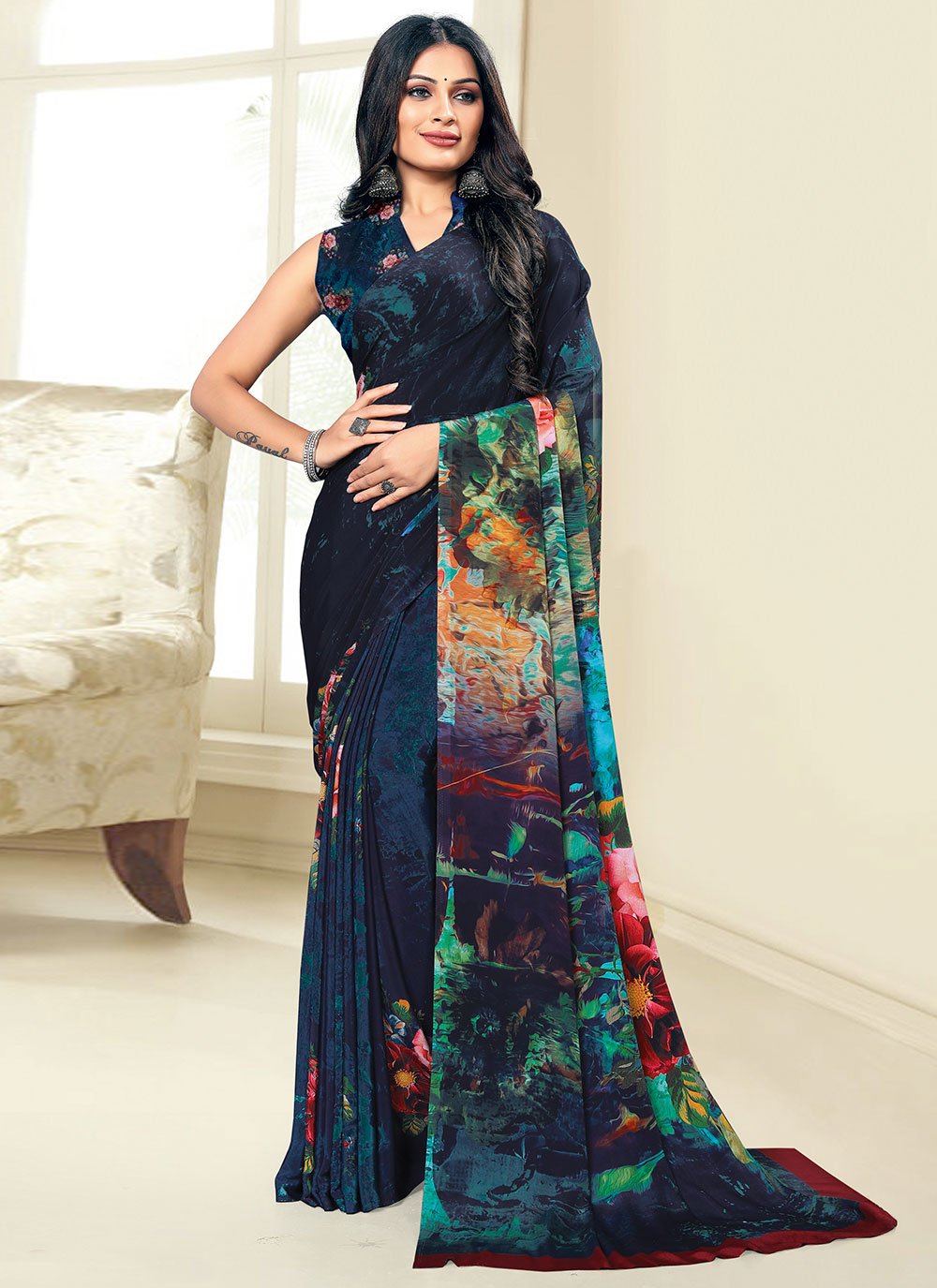 Kavira Hit Designer Fancy Festive Wear Saree Collection