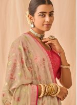 Modernistic Embroidered Traditional Designer Saree