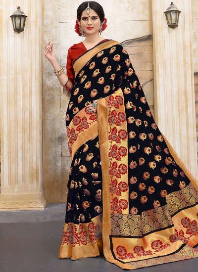 Modest Art Silk Traditional Designer Saree