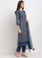Morpeach  Cotton Foil Print Trendy Salwar Suit