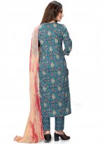 Multi Colour Casual Cotton Designer Salwar Kameez