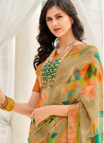 Multi Colour Casual Weight Less Casual Saree