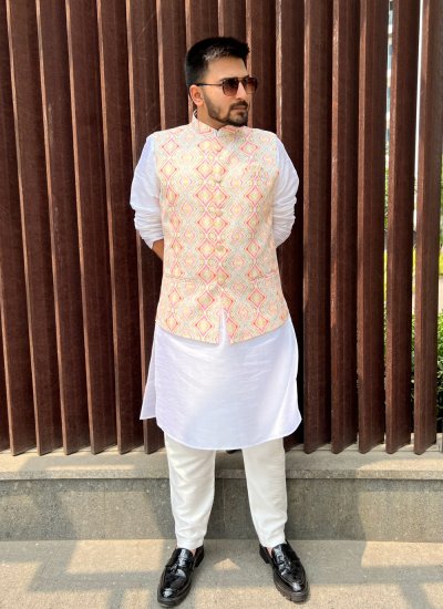 
                            Multi Colour Cotton Nehru Jackets