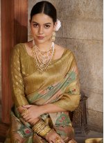 Multi Colour Cotton Silk Traditional Saree
