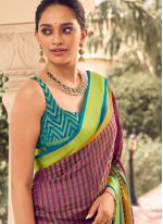 Multi Colour Festival Patola Silk  Designer Traditional Saree