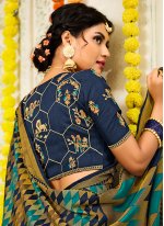 Multi Colour Festival Silk Designer Traditional Saree