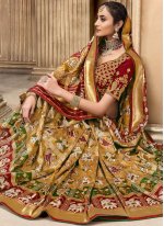 Multi Colour Resham Traditional Designer Saree