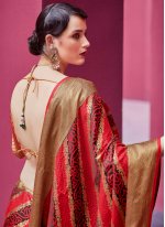 Multi Colour Weaving Classic Designer Saree