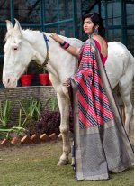Mystic Banarasi Silk Weaving Designer Traditional Saree