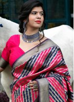 Mystic Banarasi Silk Weaving Designer Traditional Saree