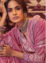 Mystical Viscose Pink Digital Print Salwar Suit