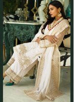 Noble Cream Sangeet Designer Pakistani Salwar Suit