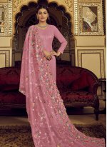Observable Pink Salwar Suit