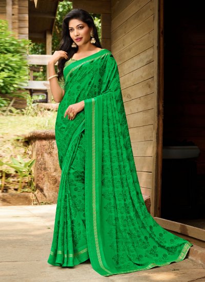 Observable Weaving Contemporary Style Saree